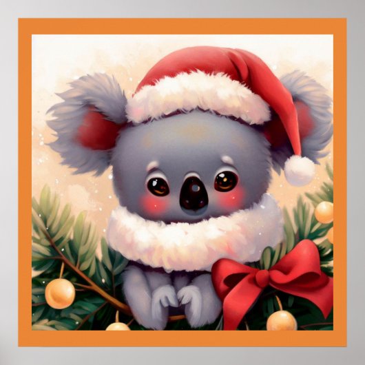 クリスマスコアラ4 ポスター (正面)