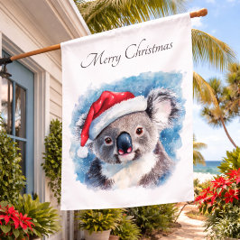 クリスマスコアラ、カスタマイズ可能 ハウスフラッグ