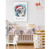 クリスマスコアラ、カスタマイズ可能 ポスター