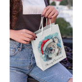 クリスマスコアラ、カスタマイズ可能 ミディアムペーパーバッグ