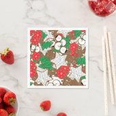 クリスマスコイズホリデーパーティナプキンス スタンダードカクテルナプキン (インサイチュ)