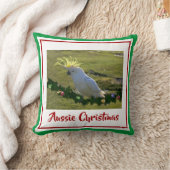 クリスマスコカトオ飾オンパインボー クッション (ブランケット)