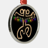 クリスマスコキタイノメタルオーナメント メタルオーナメント (右)