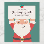 クリスマスコキト ワインラベル (シングルラベル)