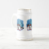 クリスマスコギス ビールジョッキ (正面左)