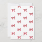 クリスマスコケットクレスト写真グランドミレニアル シーズンカード (裏面)