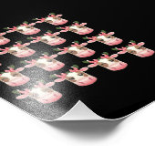 クリスマスコケットハイランドカウウェスタンクリスマス フォトプリント            (角)