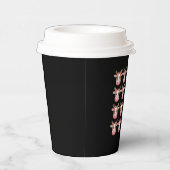 クリスマスコケットハイランドカウウェスタンクリスマス 紙コップ (右)