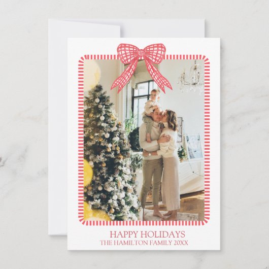 クリスマスコケットボーフォトグランミレニアル シーズンカード (正面)