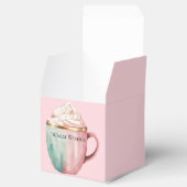 クリスマスココア金ゴールド赤面ピンクミントウォームウィッシュ フェイバーボックス (オープン)