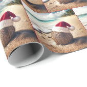 クリスマスココナッツオンアビーチ ラッピングペーパー (ロールコーナー)