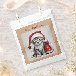 クリスマスコスチュームの可愛い猫たち - ホリデーな雰囲気 フェイバーバッグ
