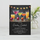 クリスマスコックテイルパーティー 招待状 (スタンド正面)