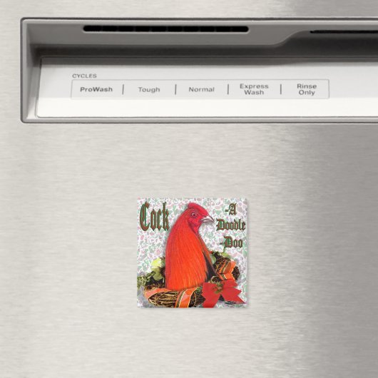 クリスマスコックドア マグネット (インサイチュ (食洗機))