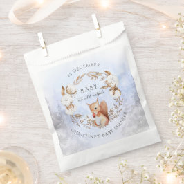 クリスマスコットンフラワーリースかわいいリス フェイバーバッグ