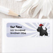 クリスマスコティッシュテリア ラベル (インサイチュ)