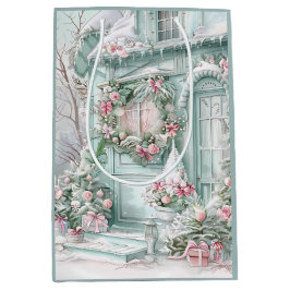 クリスマスコテージ ミディアムペーパーバッグ