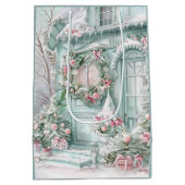 クリスマスコテージ ミディアムペーパーバッグ (裏面)