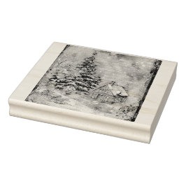 クリスマスコテージ ラバースタンプ