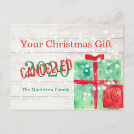クリスマスコビディウイルス2020ギフトおもしろい ポストカード