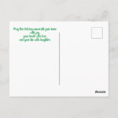 クリスマスコラージュはがき ポストカード (裏面)