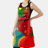 クリスマスコラージュ エプロン (インサイチュ)