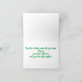 クリスマスコラージュ カード (内部)