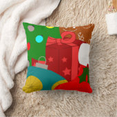 クリスマスコラージュ クッション (ブランケット)