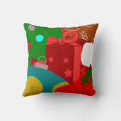 クリスマスコラージュ クッション (裏面)