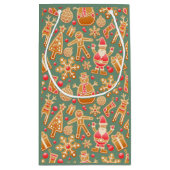 クリスマスコラージュ スモールペーパーバッグ (裏面)