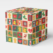 クリスマスコラージュ フェイバーボックス (正面サイド)