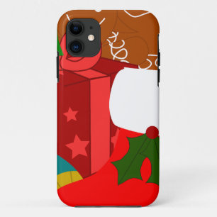 クリスマスコラージュ iPhone 11 ケース