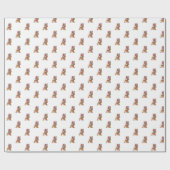 クリスマスコルギお尻 ラッピングペーパー (フラット)