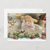 クリスマスコルギパピー シーズンポストカード (正面/裏面)