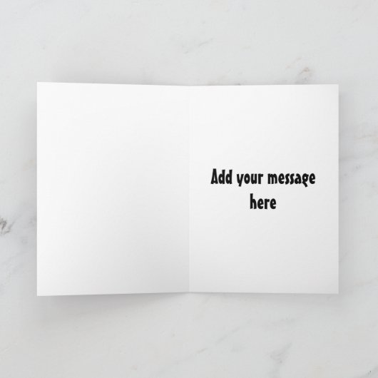 クリスマスコルギ カード (内部)