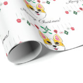 クリスマスコルギ ラッピングペーパー (ロールコーナー)