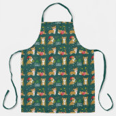 クリスマスコルギ | Woof Woof Woof エプロン (正面)