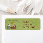 クリスマスコレクションオホリーナイト差出人住所 ラベル (インサイチュ)