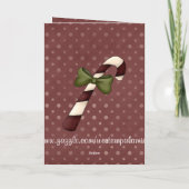 クリスマスコレクションクリスマスボックスグリーティングカード シーズンカード (裏面)