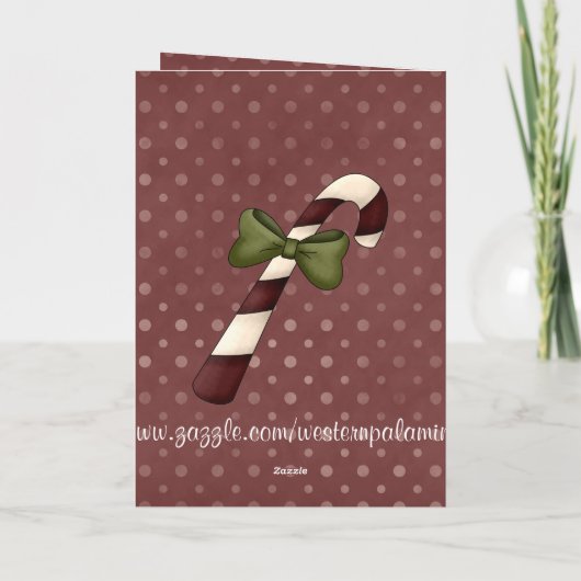 クリスマスコレクションクリスマスボックスグリーティングカード シーズンカード (裏面)