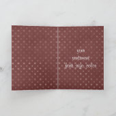 クリスマスコレクションクリスマスボックスグリーティングカード シーズンカード (内部)