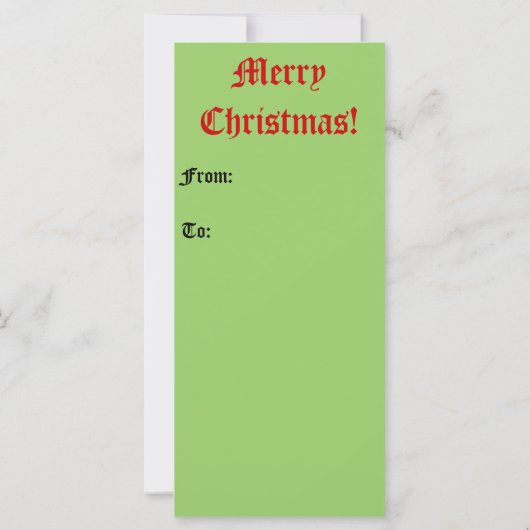 クリスマスコレクション (裏面)