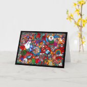 クリスマスコレクション#1カード カード (黄色い花)