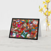 クリスマスコレクション#2カード カード (黄色い花)