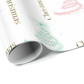 クリスマスコンテンポラリー ラッピングペーパー (ロールコーナー)