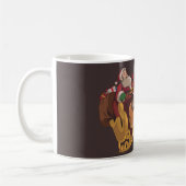 クリスマスコーギー コーヒーマグカップ (左)