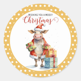 クリスマスコージョーク ラウンドシール