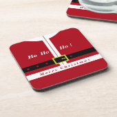 クリスマスコースターサンタクロースおもしろい コースター (左側)