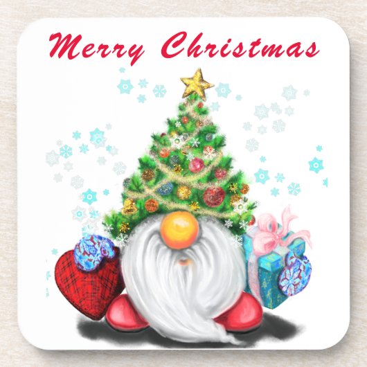 クリスマスコースター格言とギフト コースター (正面)