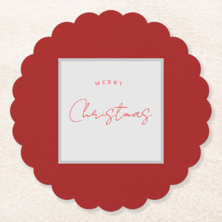 クリスマスコースター ペーパーコースター